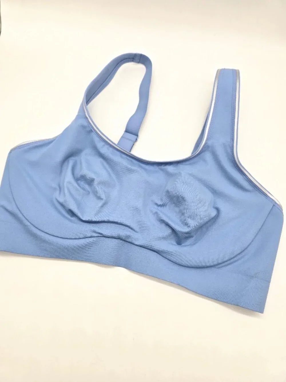 Wacoal 855302 Underwire Sports Bra 38D Blue High Impact